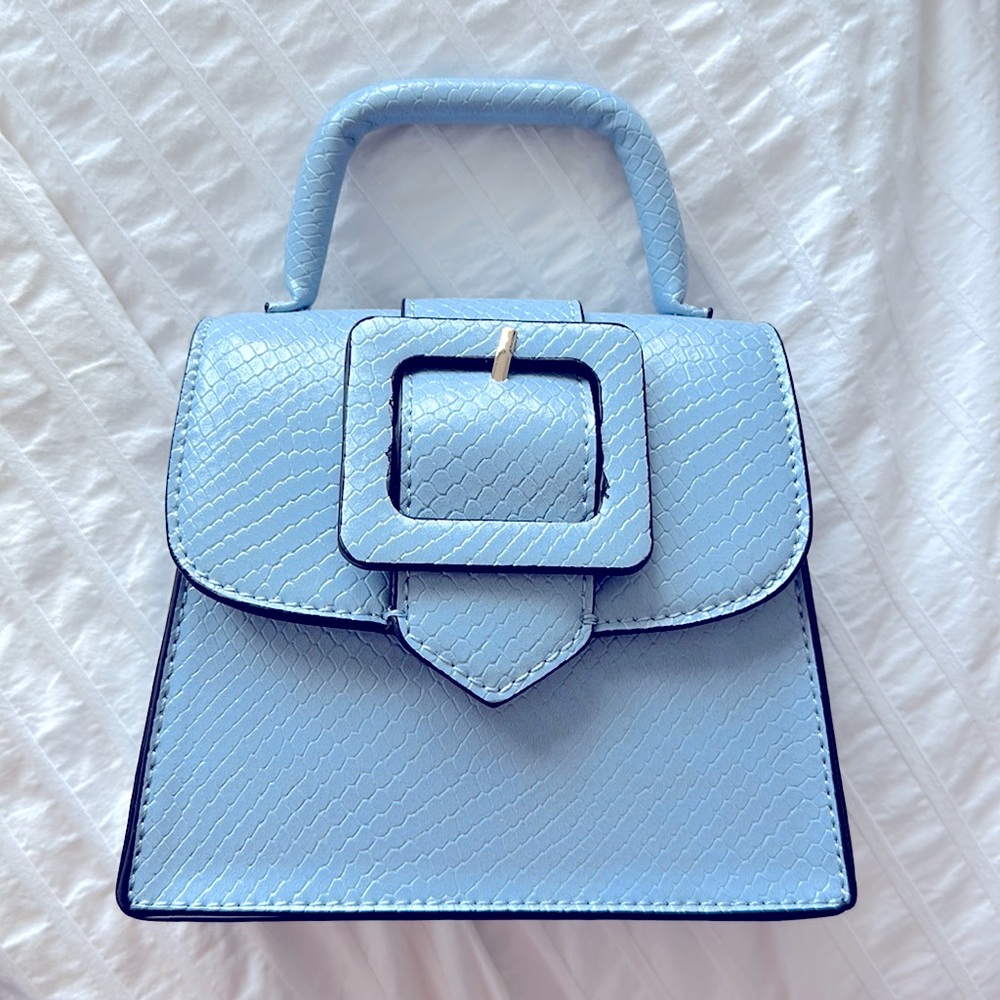 ZARA ANIMAL PRINT BUCKLED MULTIWAY CROSSBODY BAG - MINI